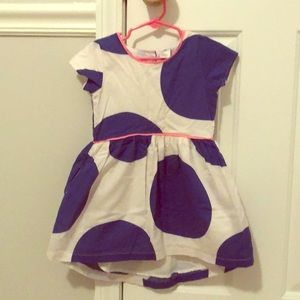 Carters girls 2t polka dot dress